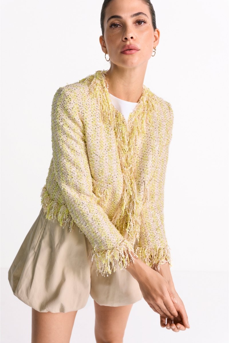 Short Bouclé Jacket – Look-Rich & Royal