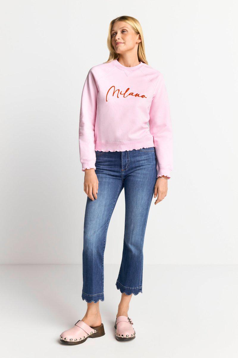 Sweatshirt mit Schriftzug-Rich & Royal