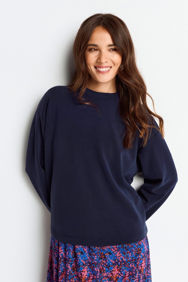 Sweatshirt aus supersoftem Jersey-Rich & Royal