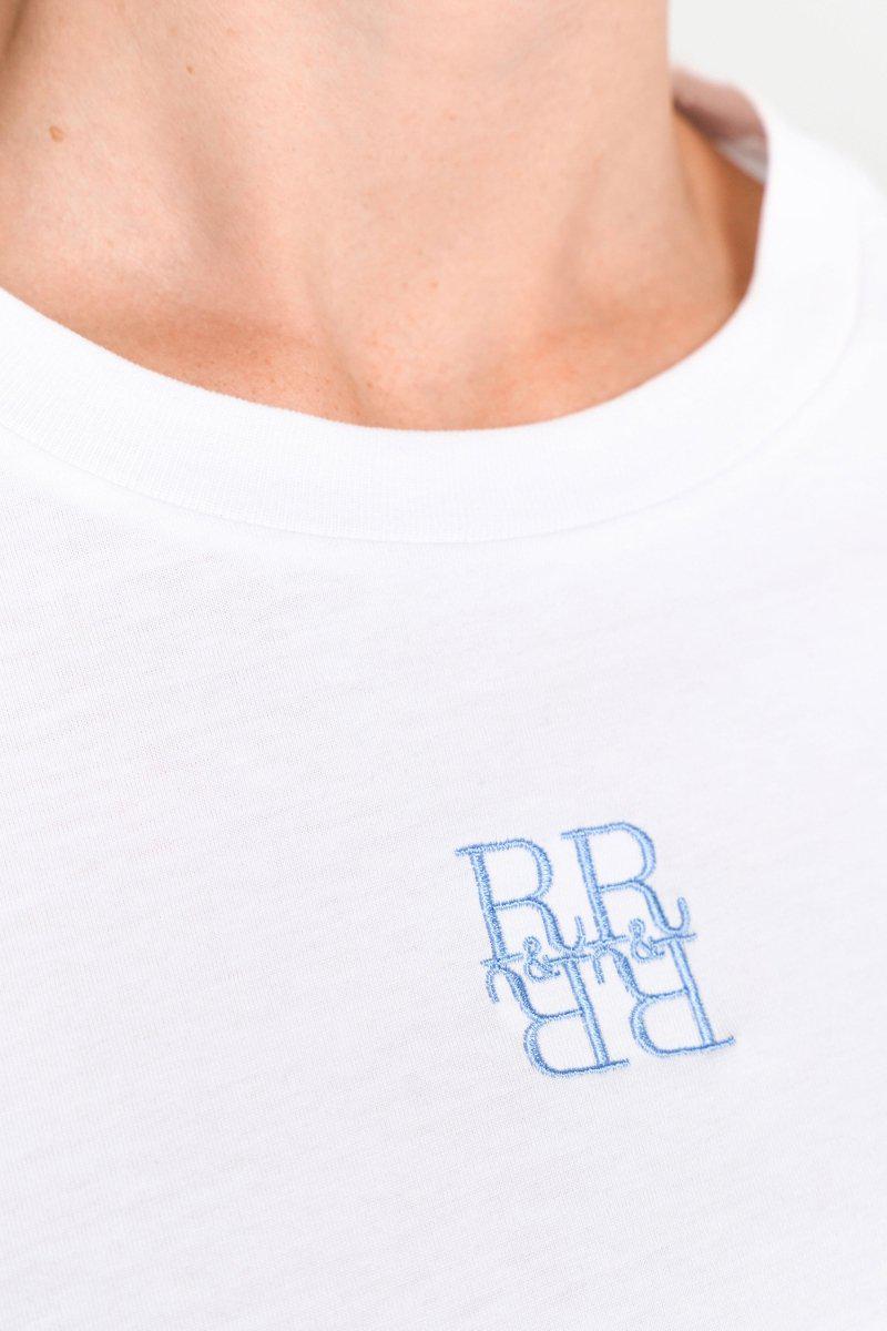 T-Shirt mit Logostickerei-Rich & Royal