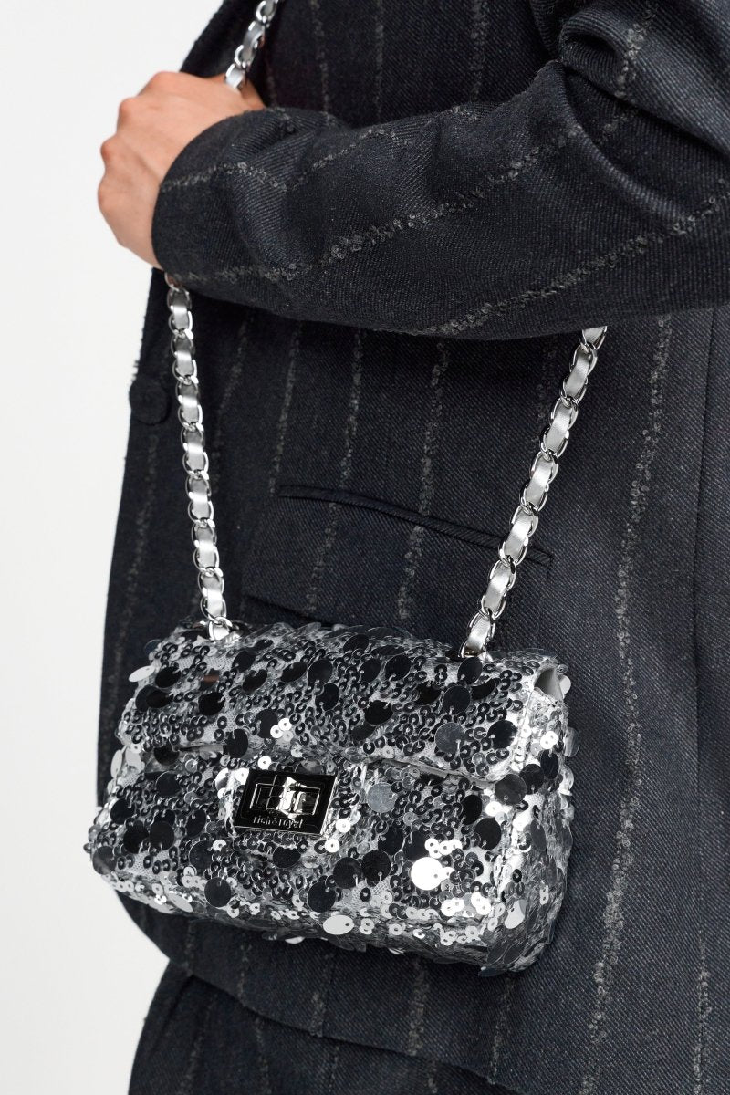 Tasche in Silber-Rich & Royal