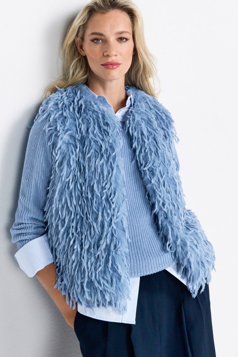 Kuschelige Faux-Fur-Weste-Rich & Royal