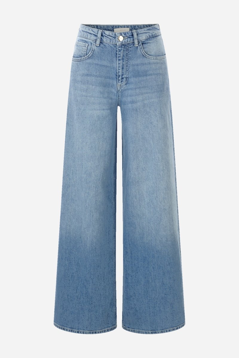 Wide Leg Denim mit hoher Taille-Rich & Royal