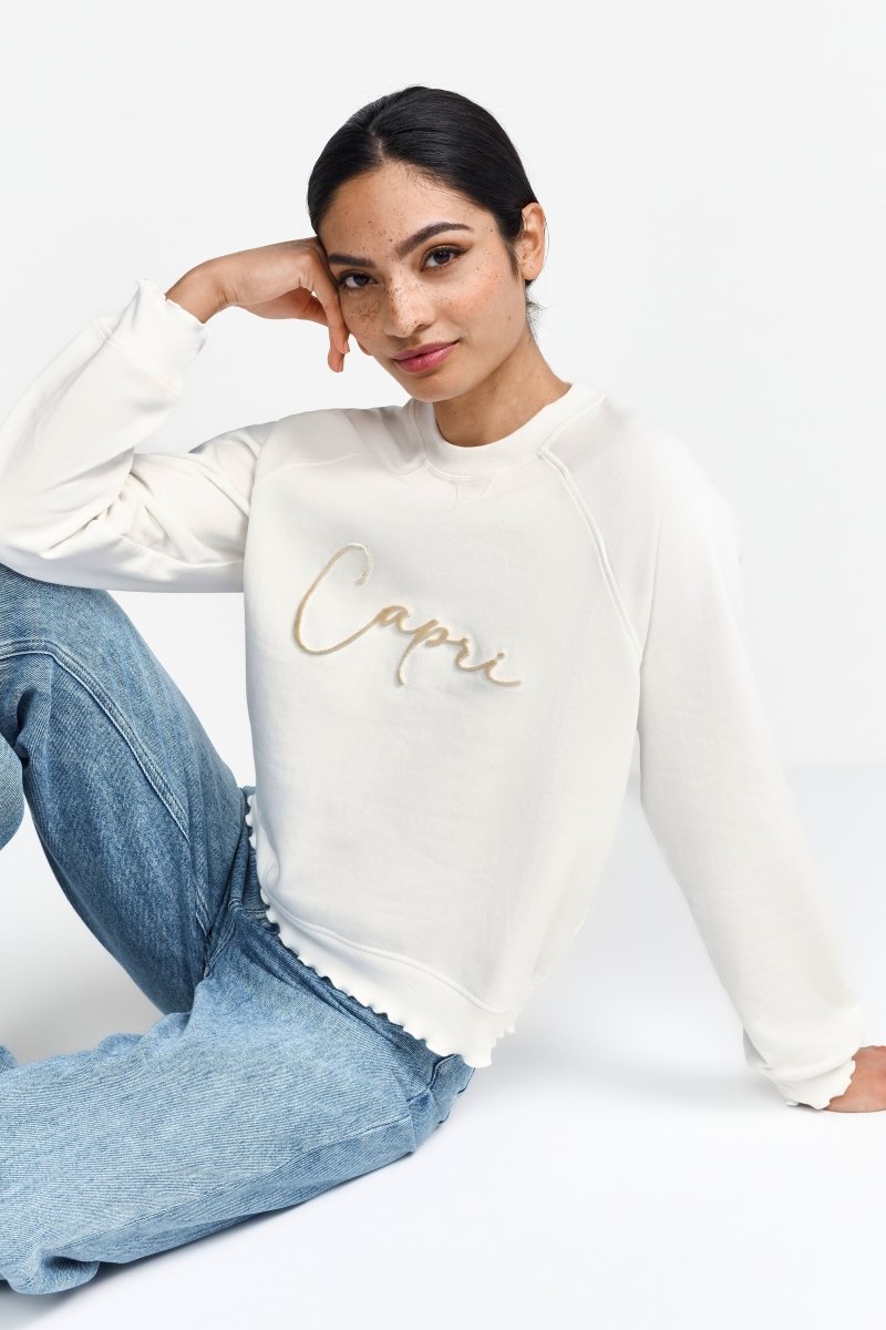 Sweater mit Schriftzug-Rich & Royal