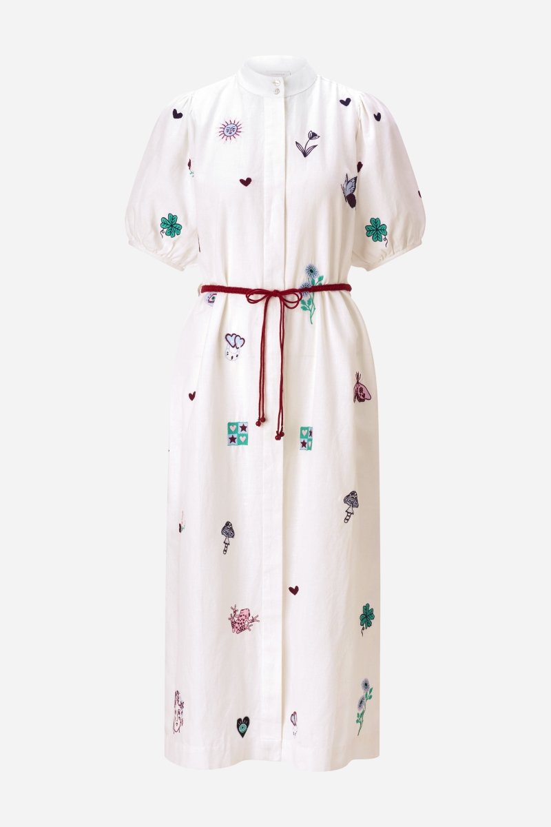 Boho-Midikleid mit Taillenband-Rich & Royal