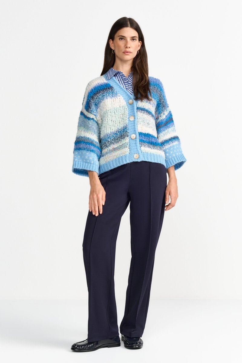 Strick-Cardigan mit Knöpfen-Rich & Royal