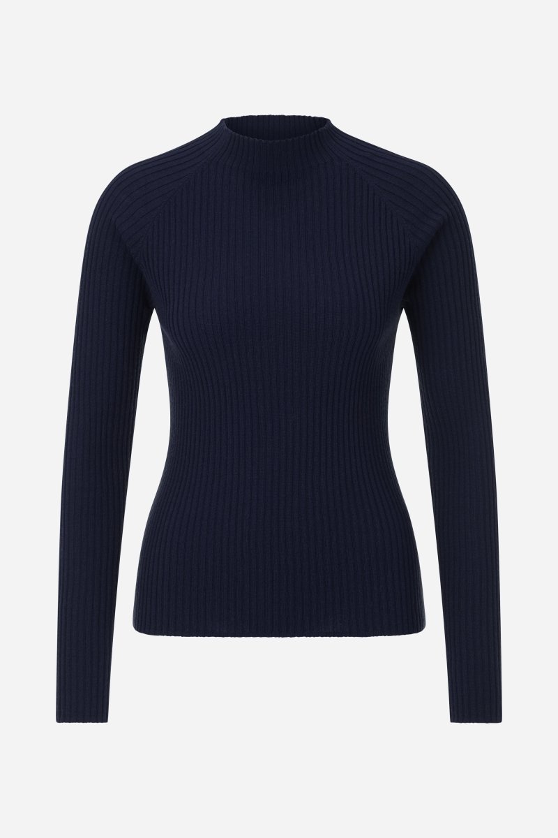 Strickpullover mit Stehkragen-Rich & Royal