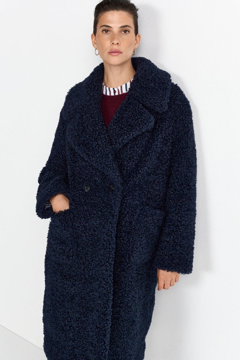 Oversized Teddy-Mantel-Rich & Royal