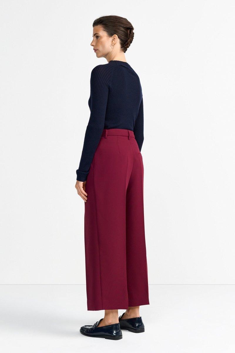 Stoffhose mit hohem Bund-Rich & Royal