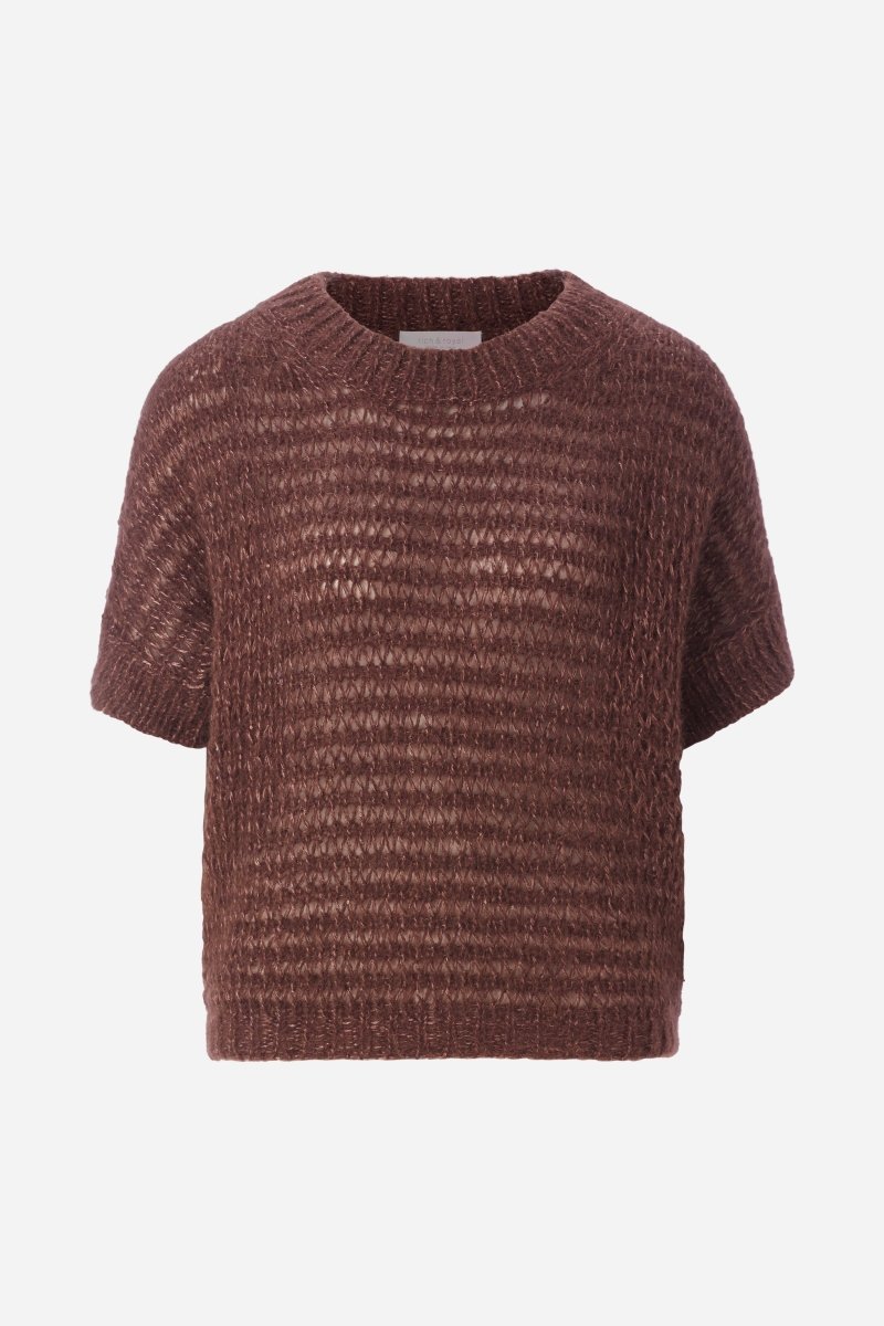 Strick-Shirt mit Glitzer-Rich & Royal