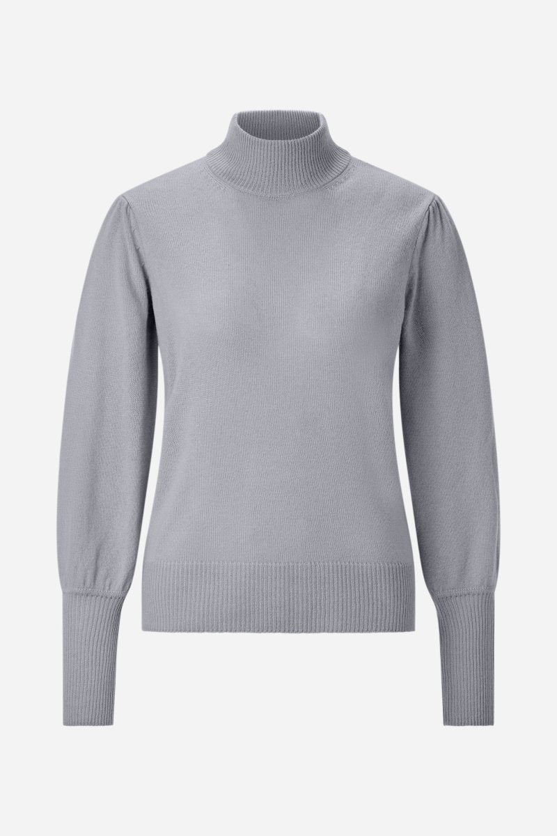 Feinstrickpullover mit Rollkragen-Rich & Royal