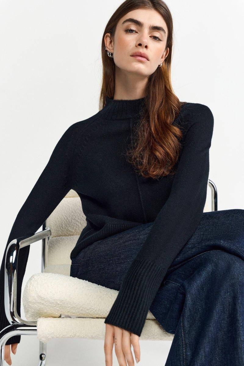 Pullover mit Ziernaht-Rich & Royal