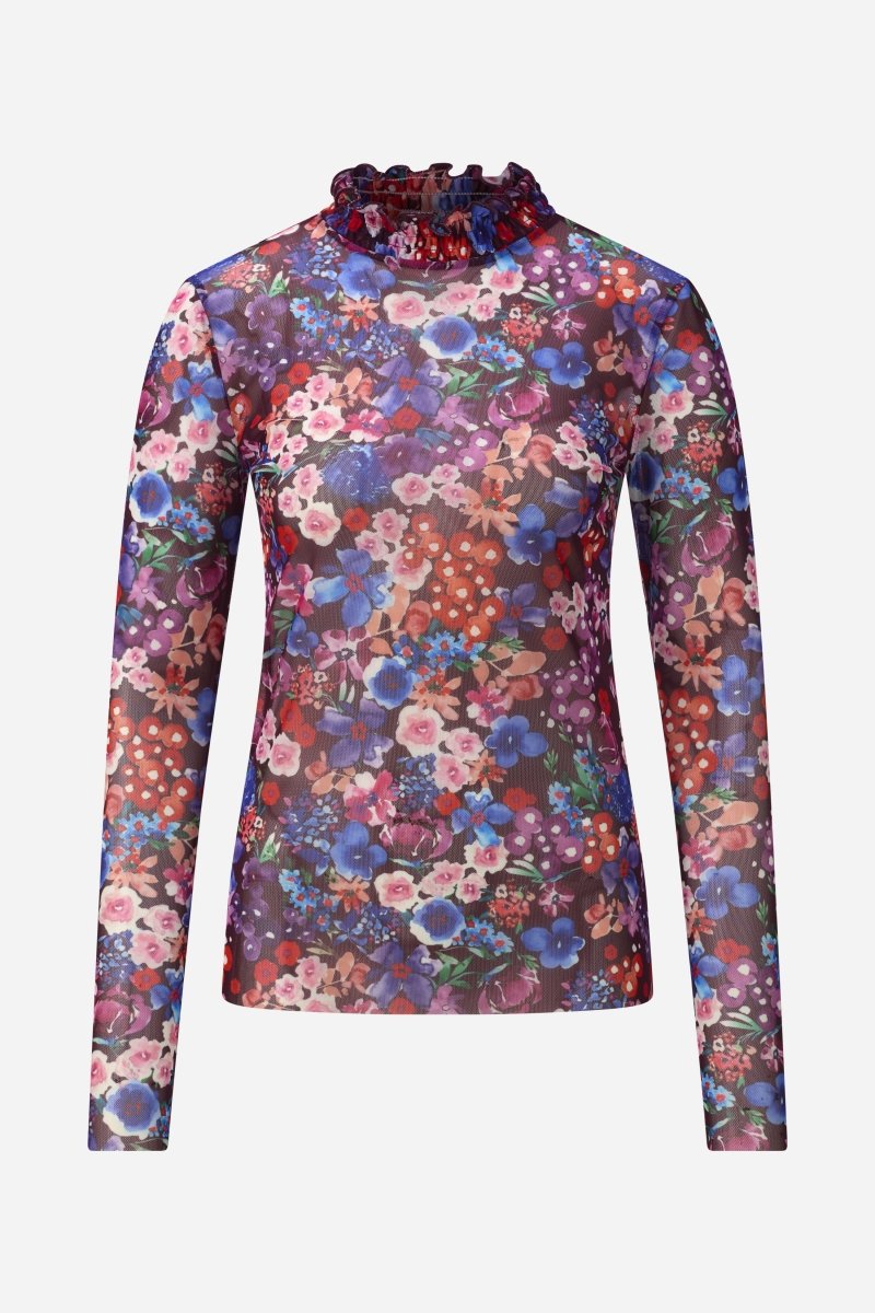 Longsleeve mit Blumenprint-Rich & Royal