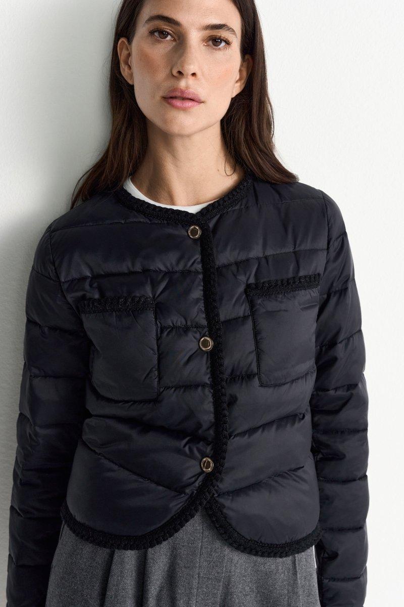 Elegante Steppjacke-Rich & Royal