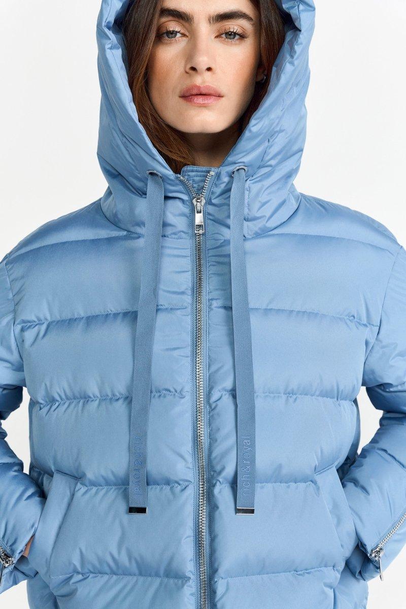 Steppjacke mit Kapuze-Rich & Royal