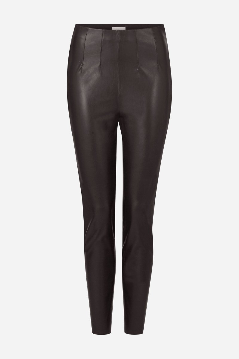 Slimfit-Hose in Lederoptik-Rich & Royal