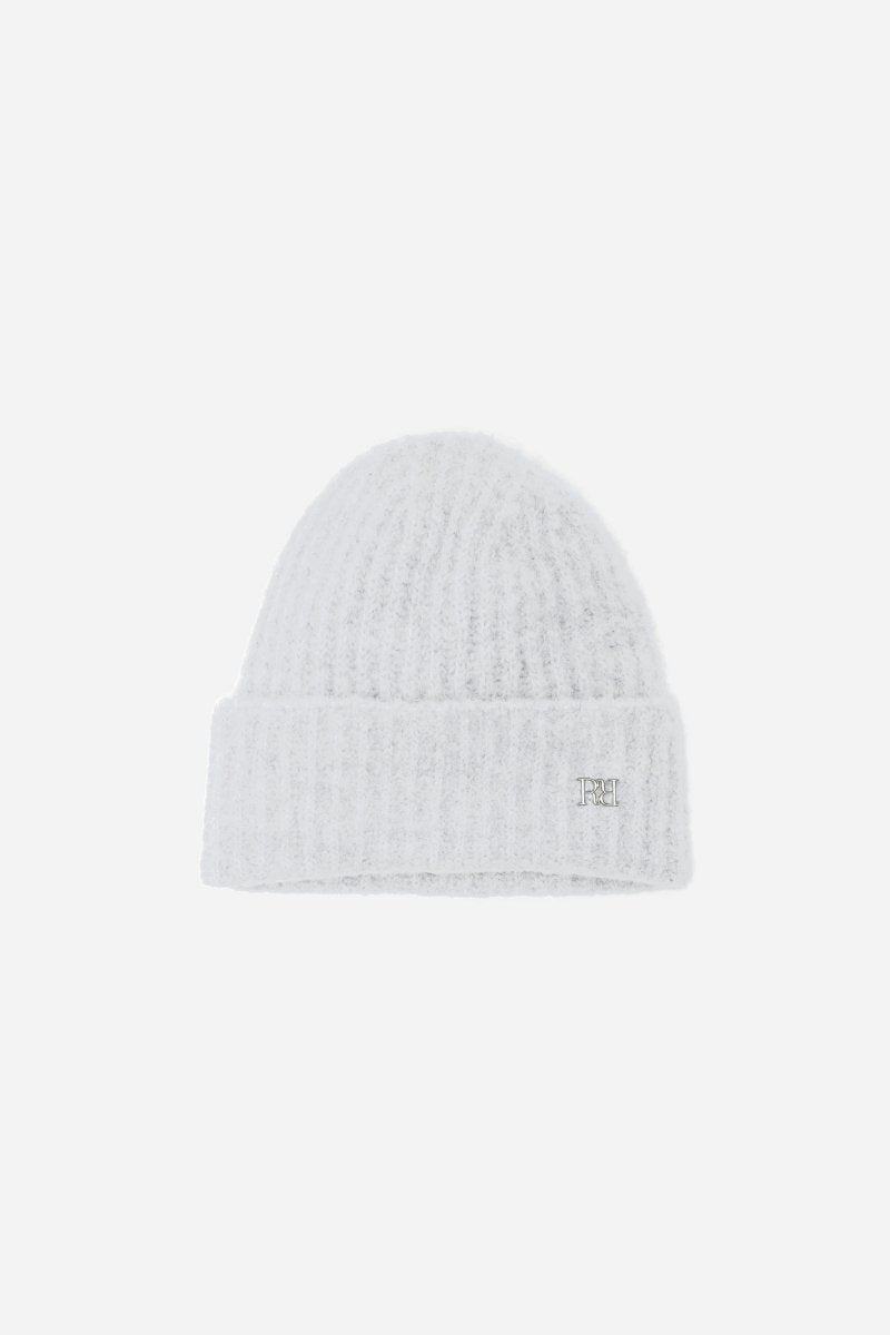 Beanie aus Rippstrick-Rich & Royal