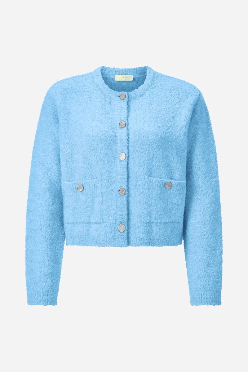 Kurze Strickjacke mit Knöpfen-Rich & Royal