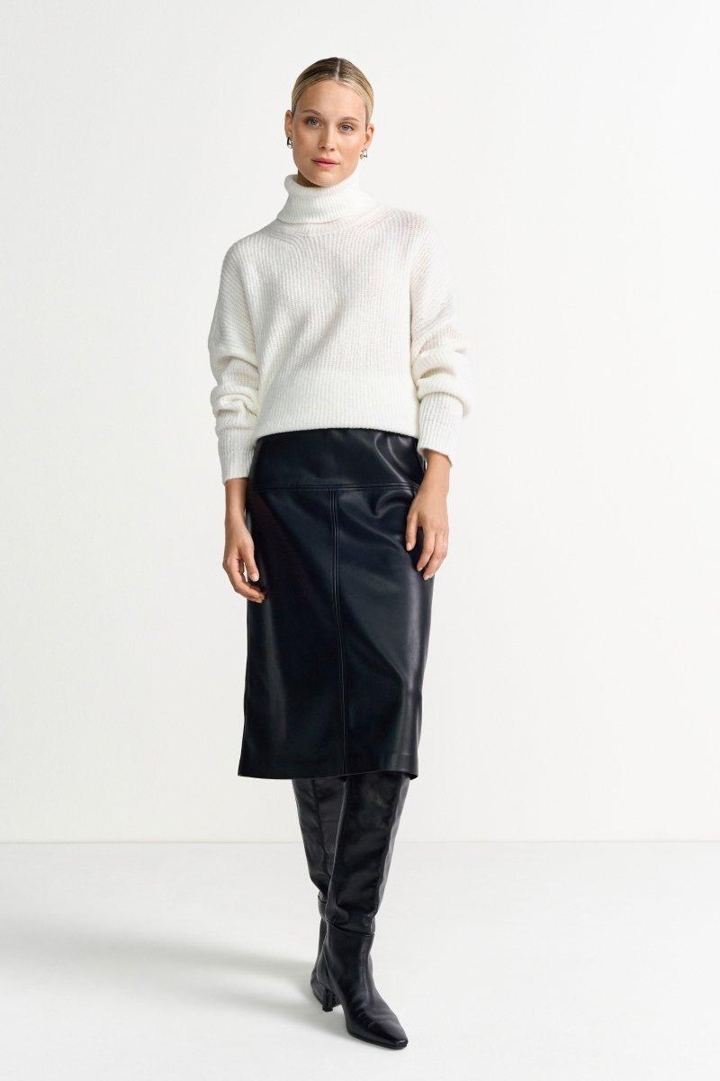 Oversize-Strickpullover mit Rollkragen-Rich & Royal