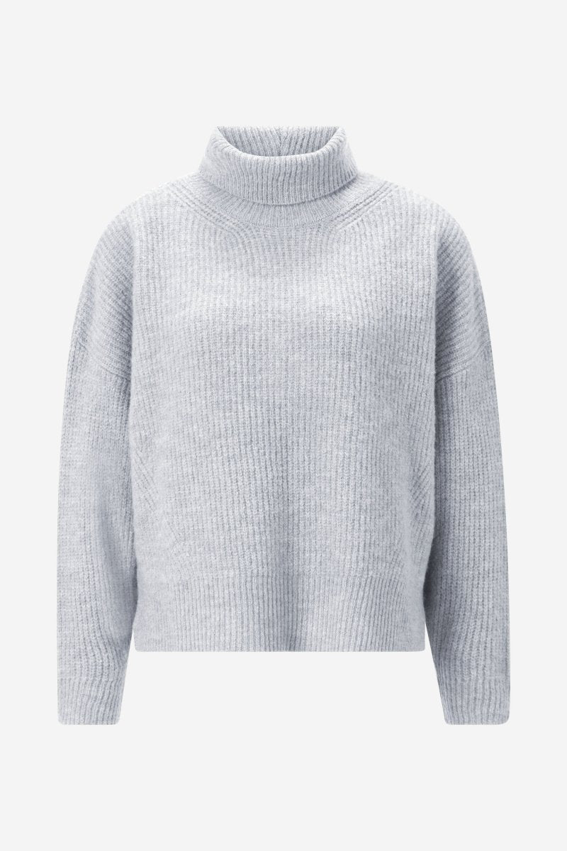 Oversize-Strickpullover mit Rollkragen-Rich & Royal
