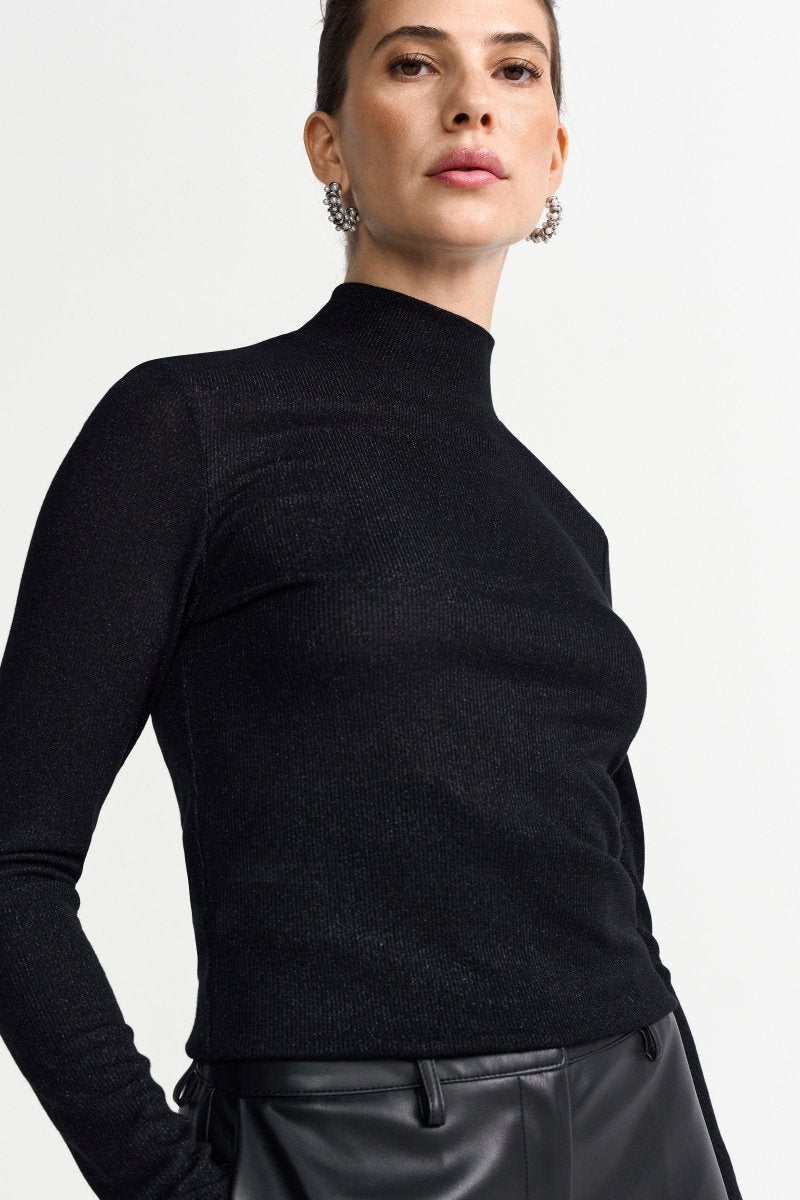 Feinstrickpullover mit Stehkragen-Rich & Royal