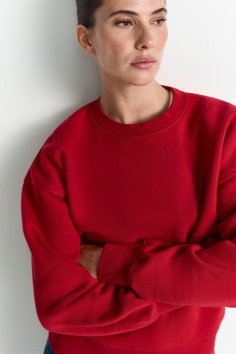 Cropped Oversize-Sweater-Rich & Royal