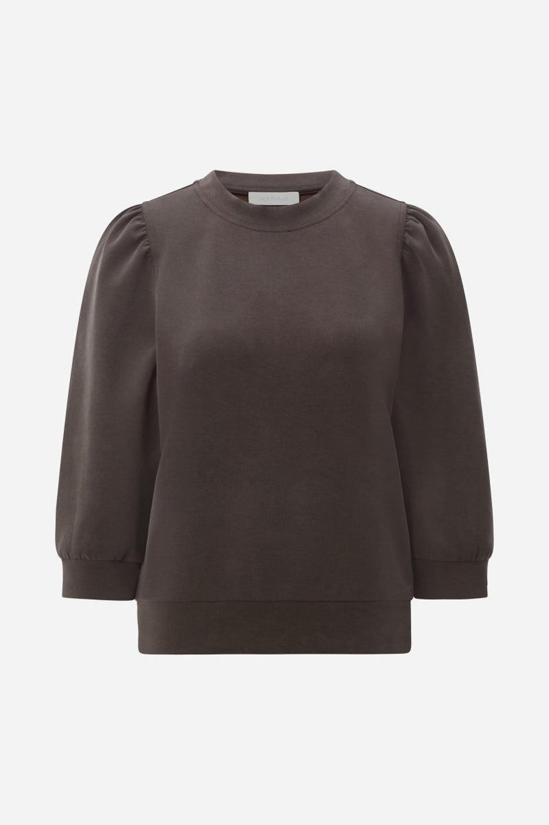 Sweatshirt mit Puffärmeln-Rich & Royal