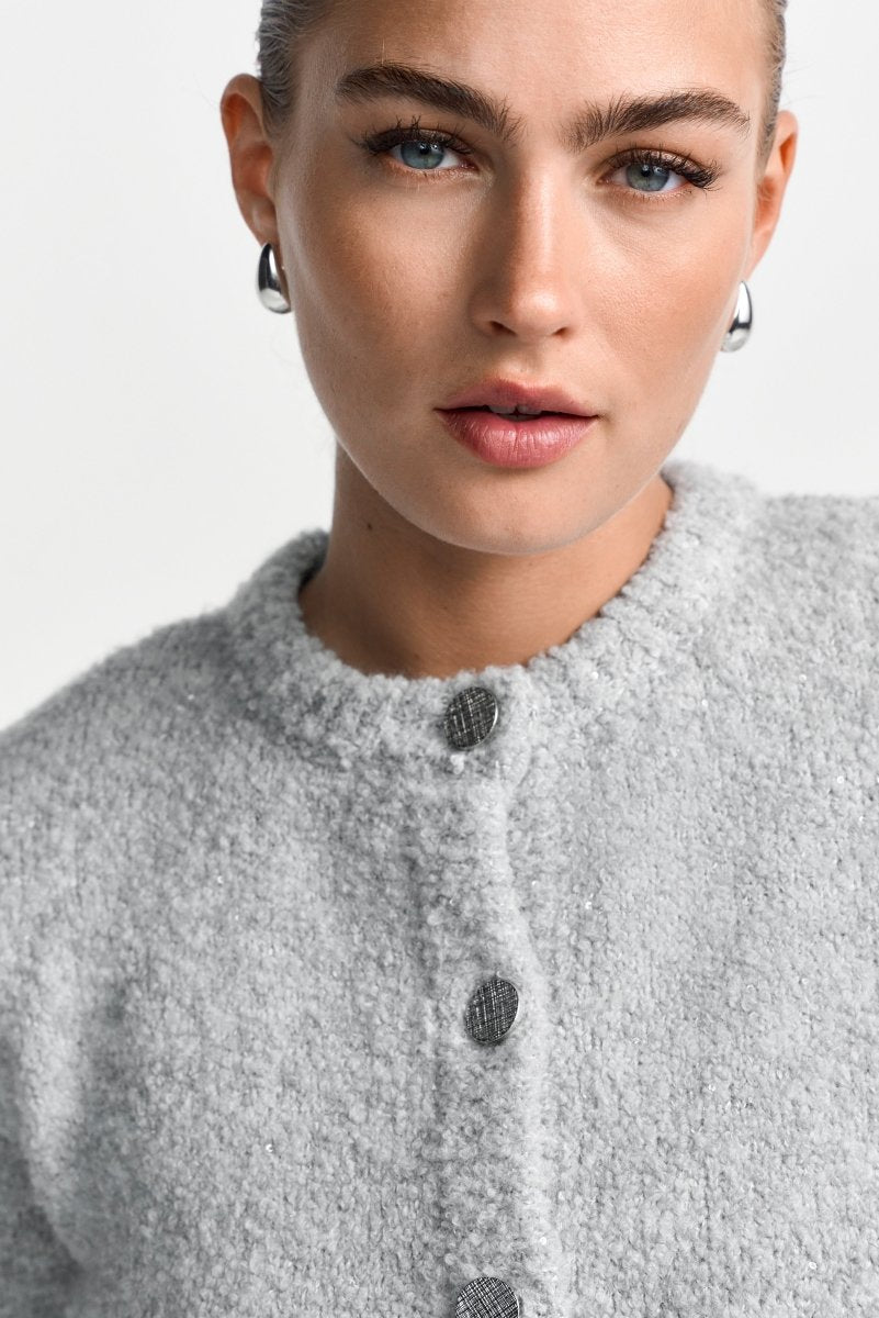 Cardigan aus Woll-Mix-Rich & Royal