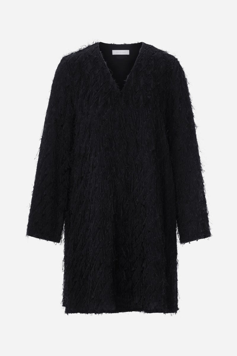 Festliches Kleid mit V-Ausschnitt-Rich & Royal