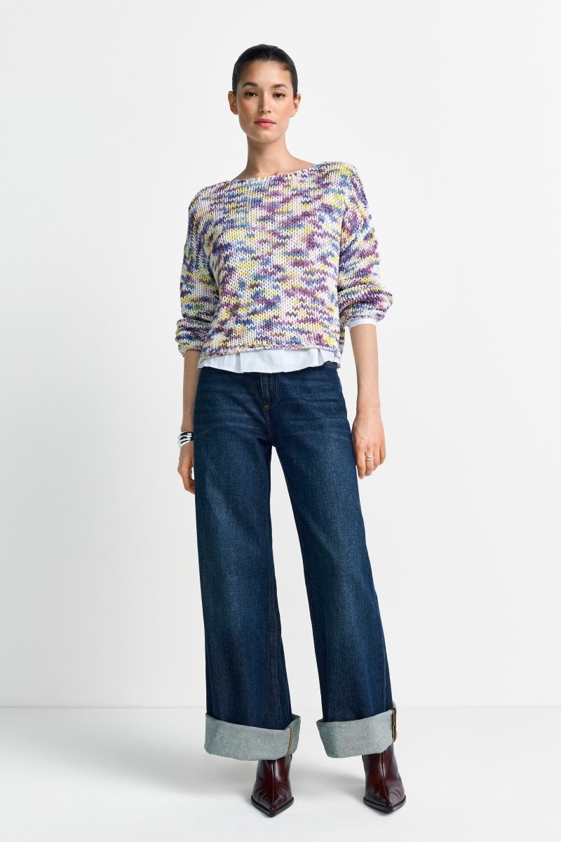 Mouliné-Pullover-Rich & Royal