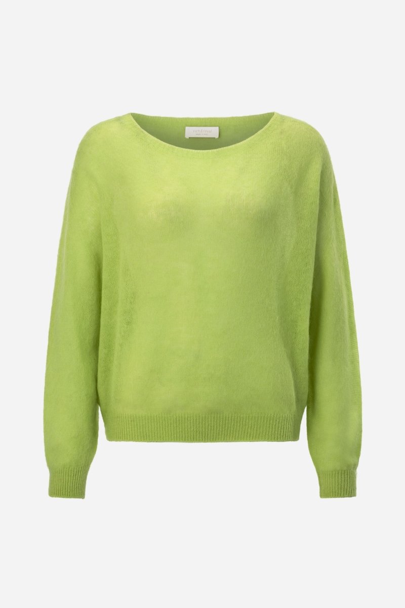 U-Boot-Pullover mit überschnittener Schulter-Rich & Royal