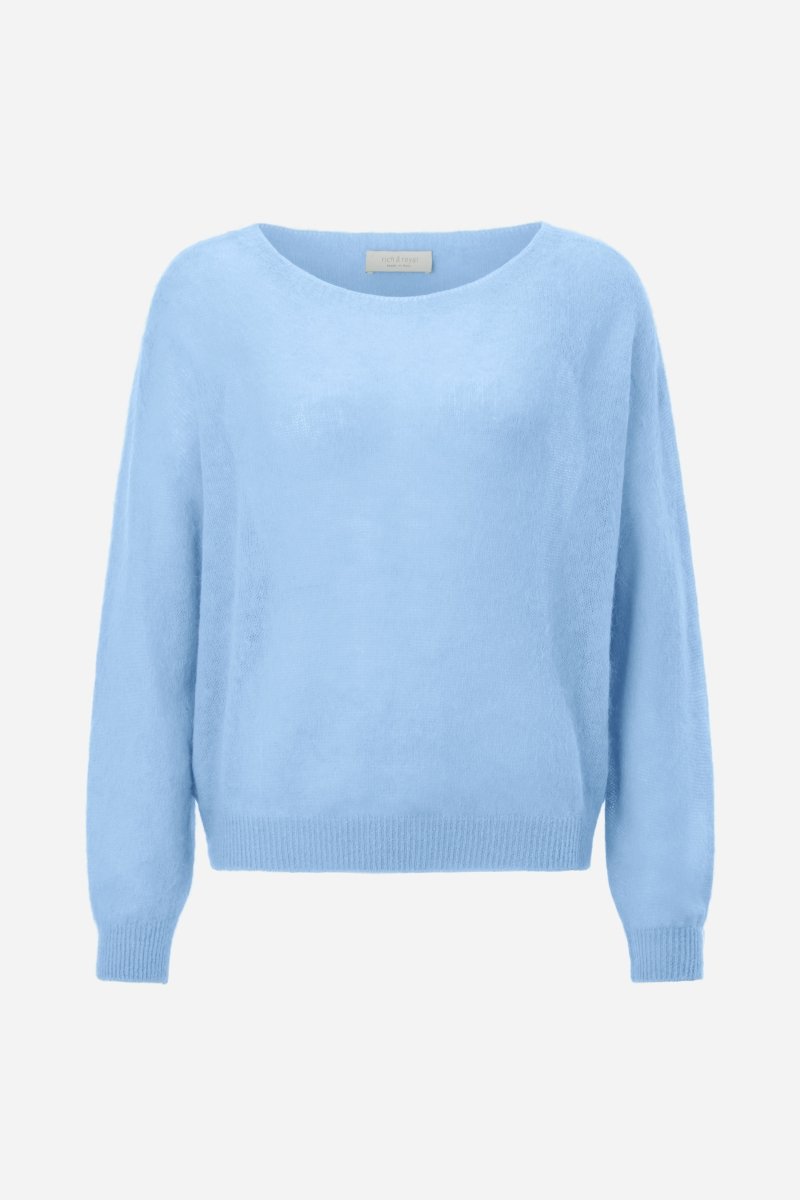 U-Boot-Pullover mit überschnittener Schulter-Rich & Royal