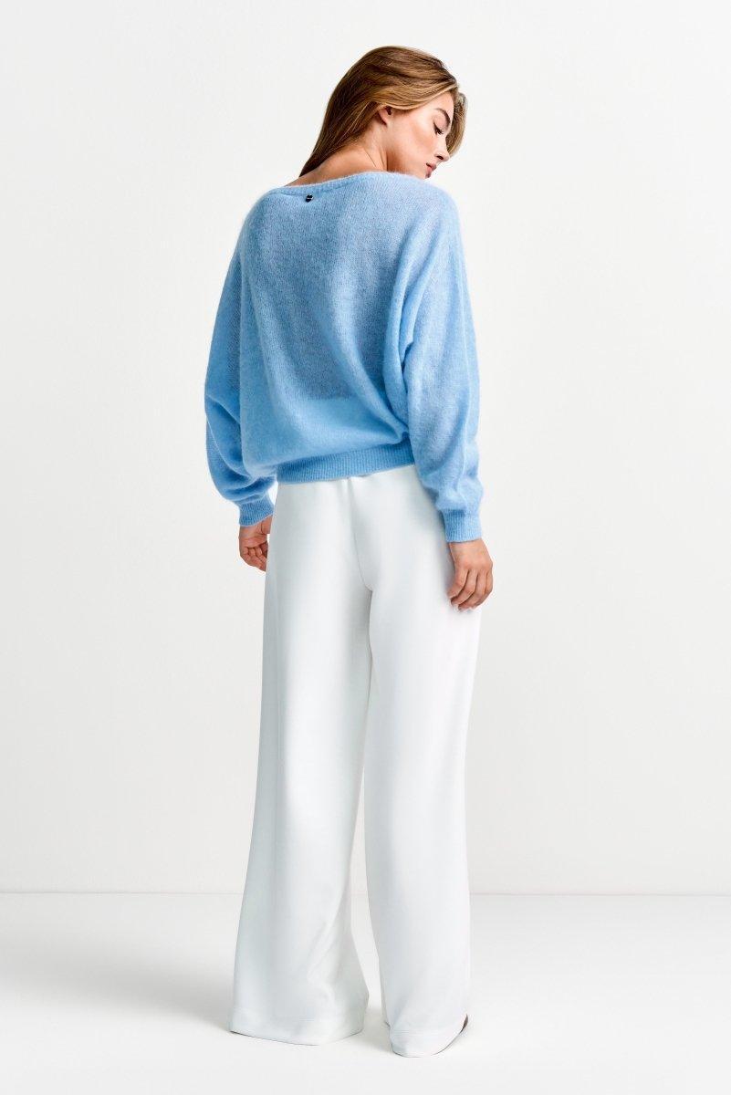 U-Boot-Pullover mit überschnittener Schulter-Rich & Royal