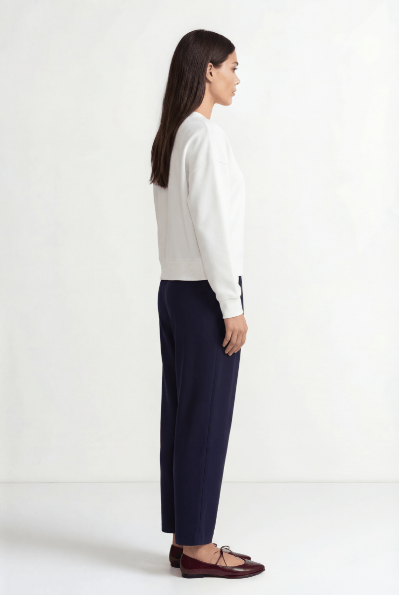 Bundfaltenhose im Barrel-Fit-Rich & Royal