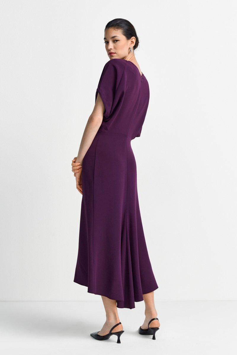 Jerseykleid mit V-Ausschnitt-Rich & Royal