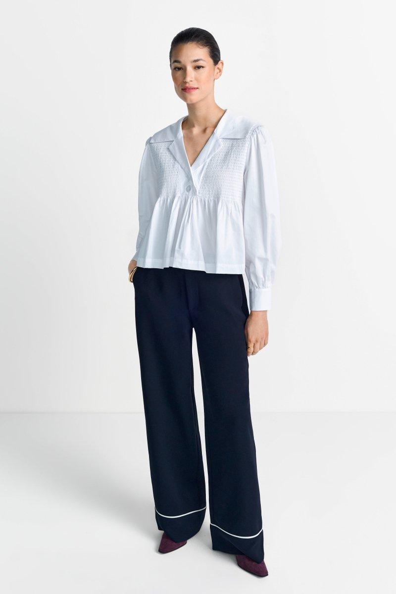 Bluse mit Schößchen-Rich & Royal