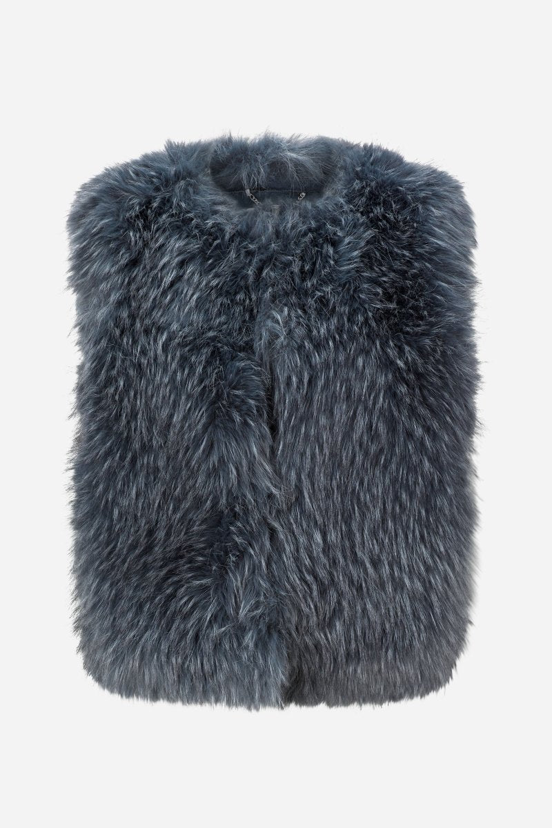 Faux-Fur-Weste-Rich & Royal
