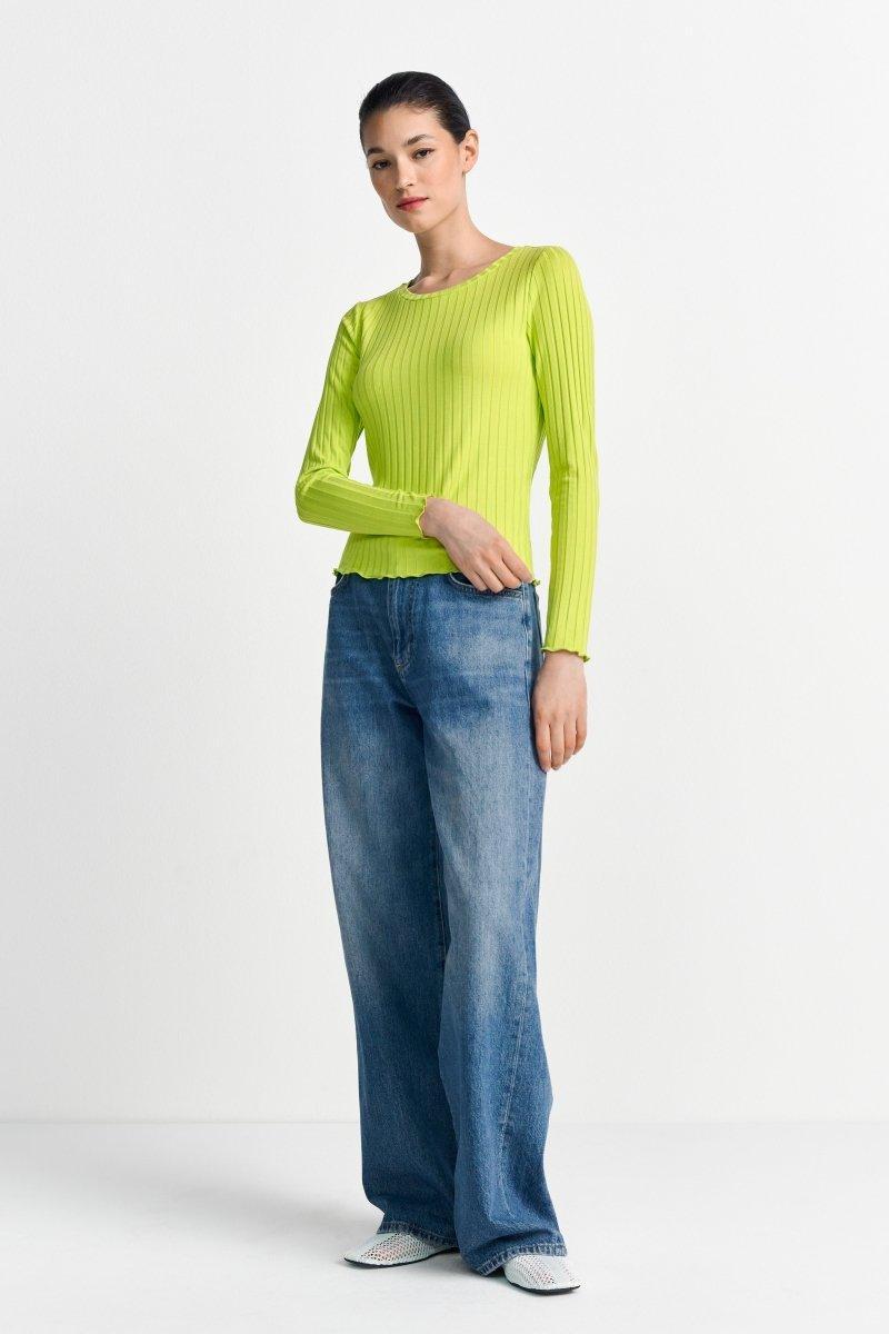 Longsleeve mit Rip-Struktur-Rich & Royal