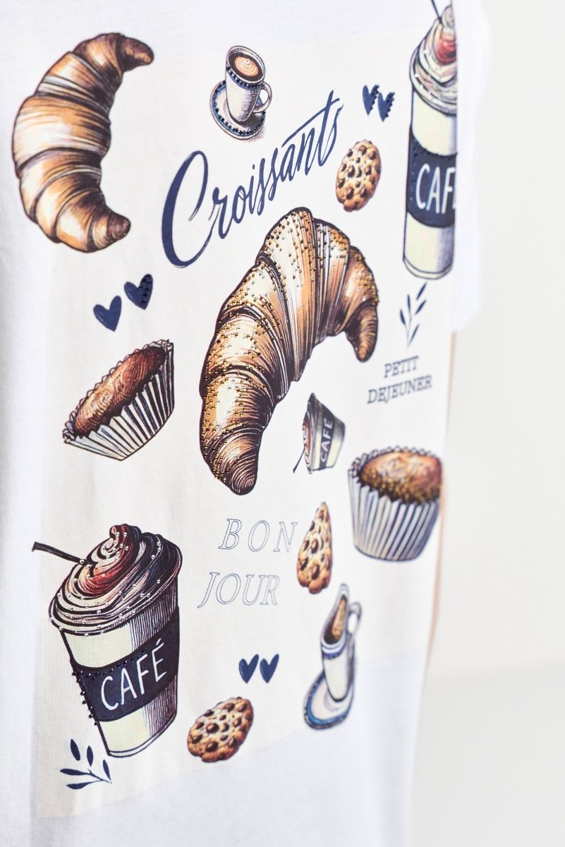 T-Shirt mit Print-Rich & Royal