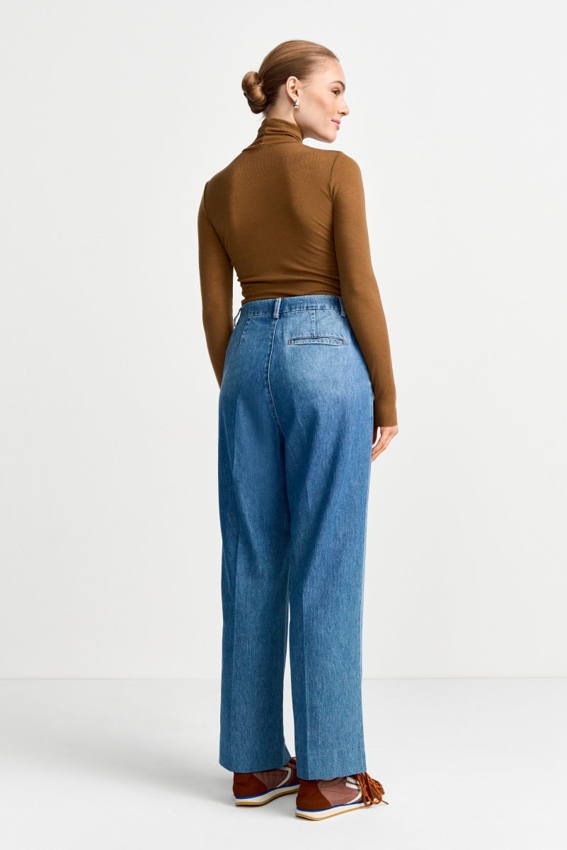 Jeanshose aus Lyocell-Mix-Rich & Royal