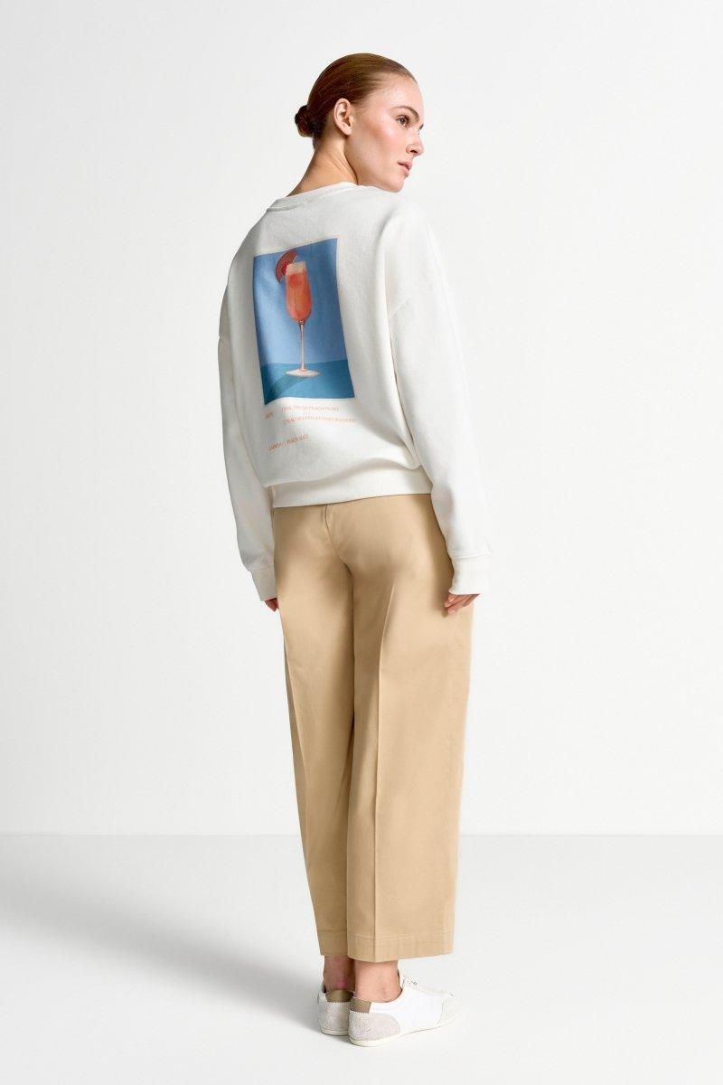 Sweatshirt mit Stitching-Rich & Royal