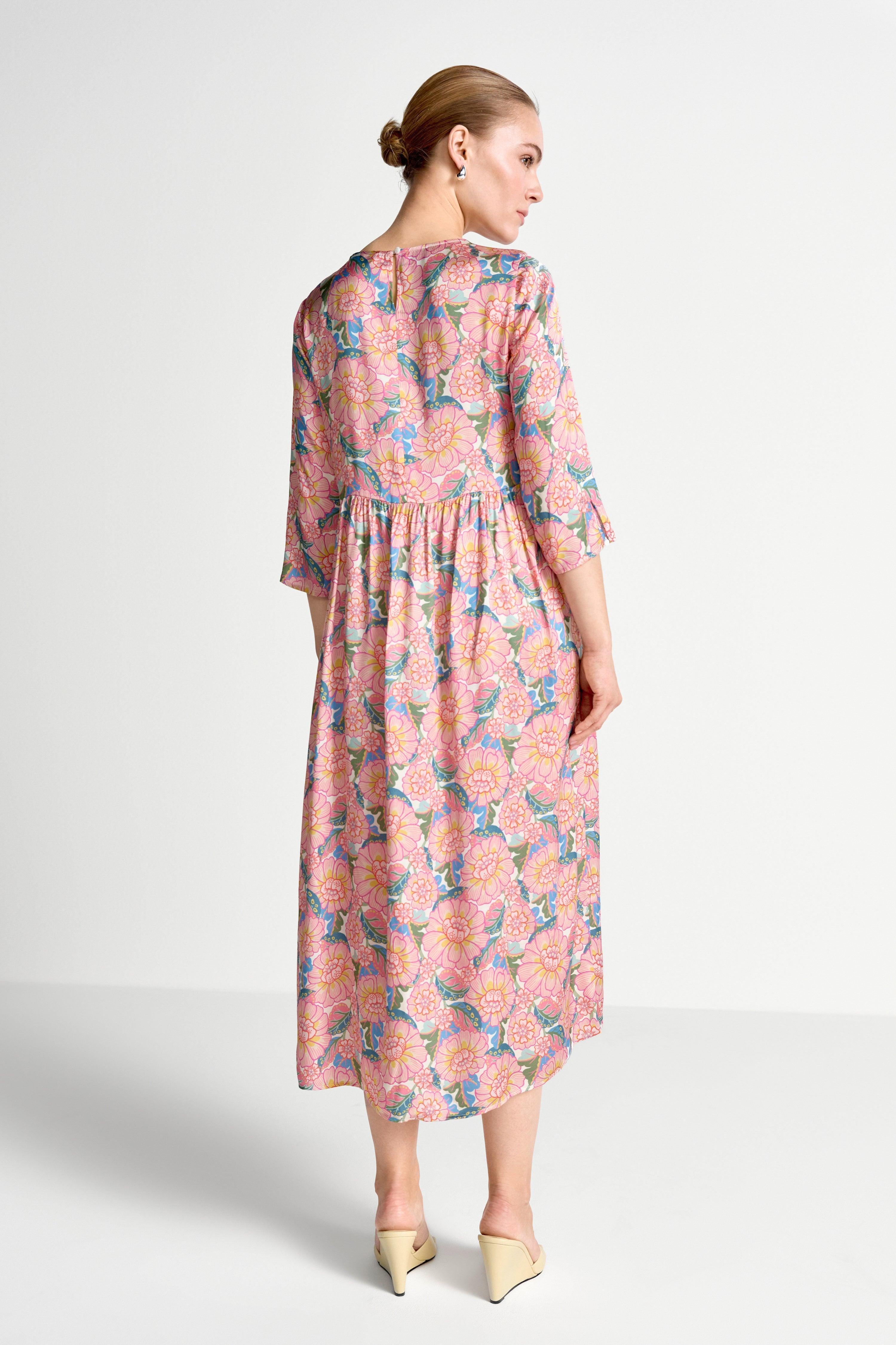 Kleid mit Blumenprint - Made with Liberty Fabric-Rich & Royal