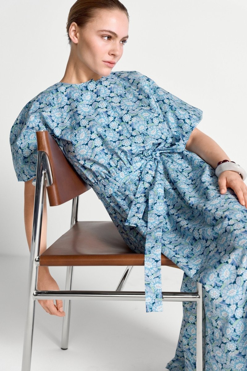 Kleid mit Blumenprint - Made with Liberty Fabric-Rich & Royal