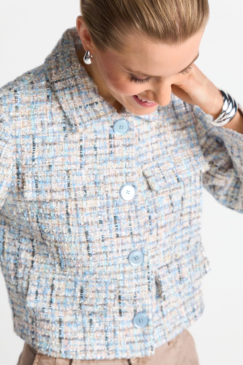 Cropped Tweedjacke-Rich & Royal