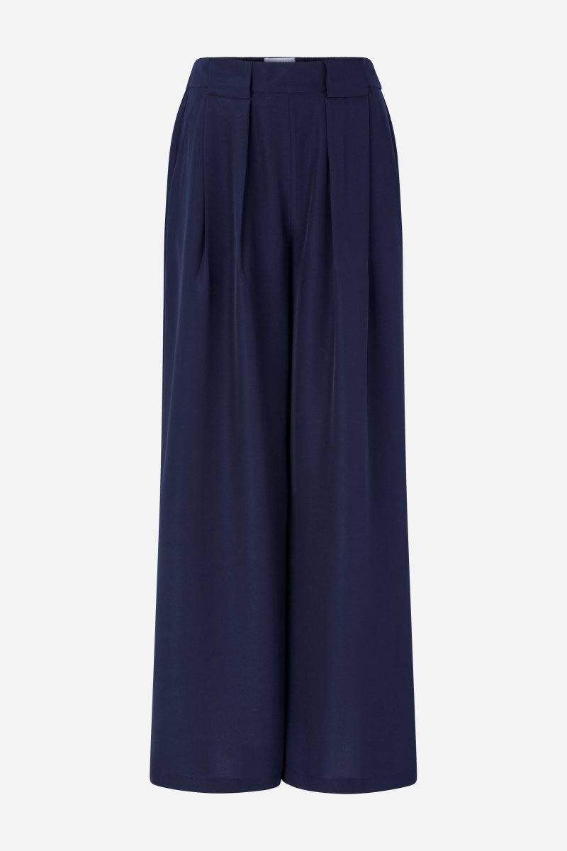 Marine Wide-Leg-Hose-Rich & Royal