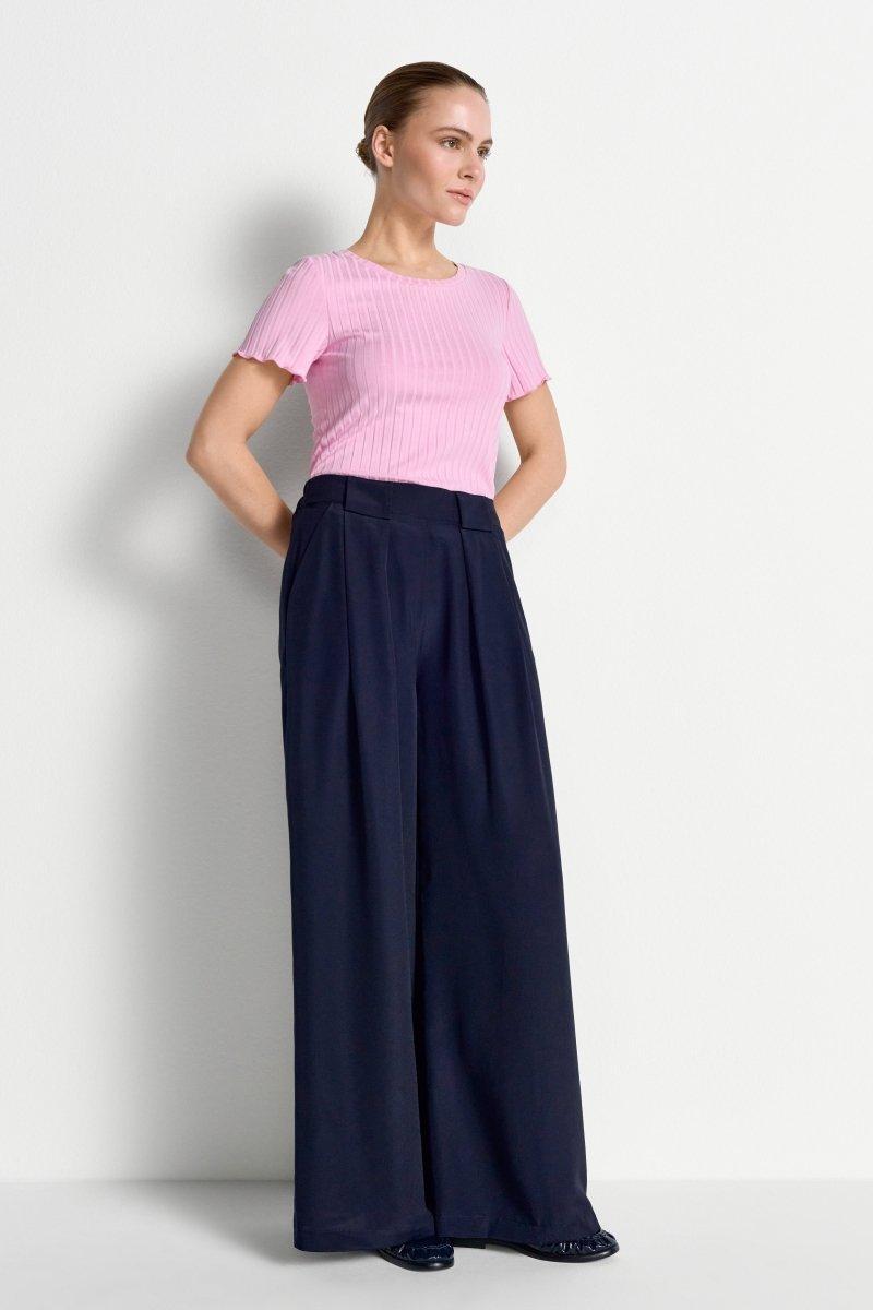 Figurbetontes Rippshirt-Rich & Royal