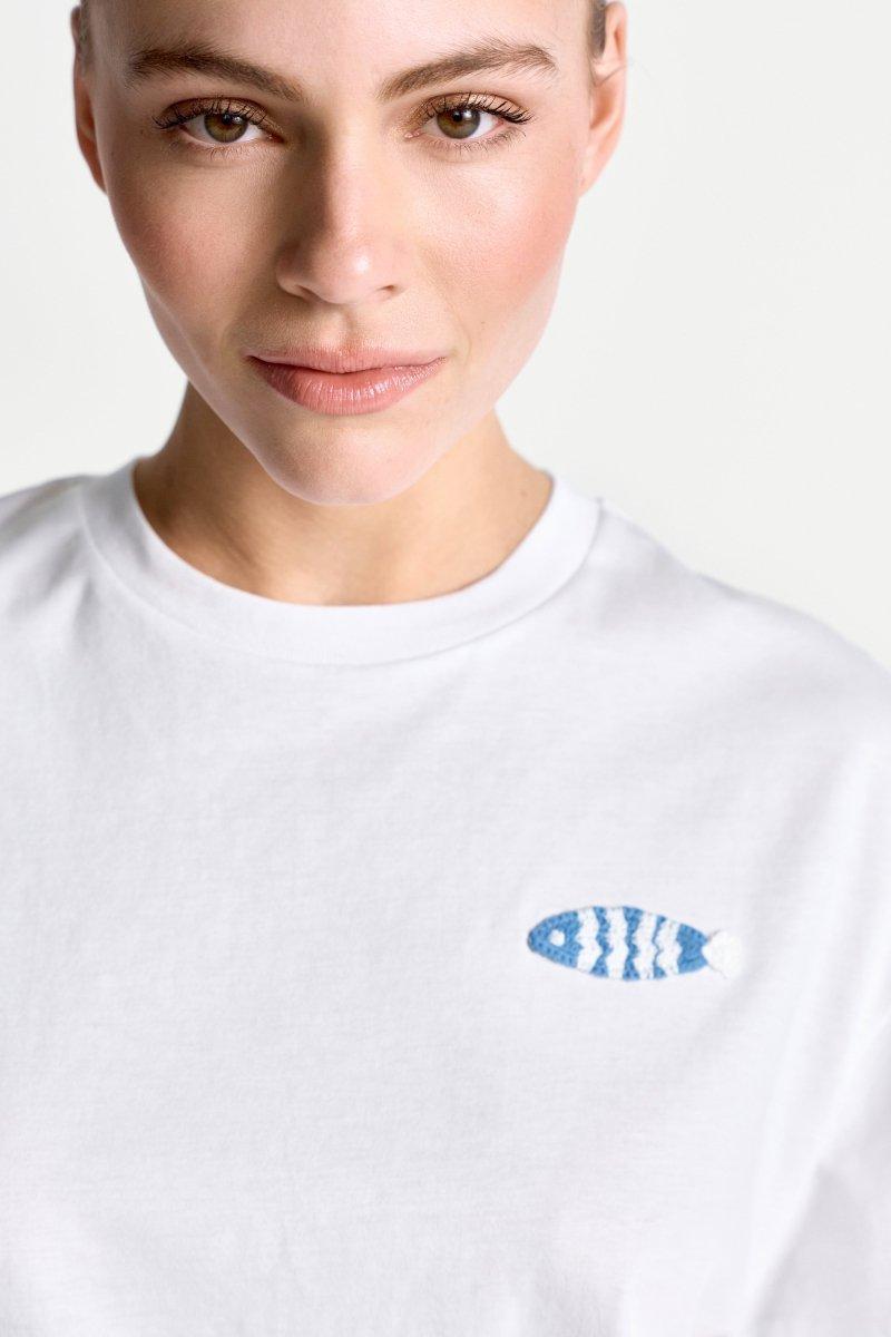 T-Shirt mit Stickerei-Rich & Royal