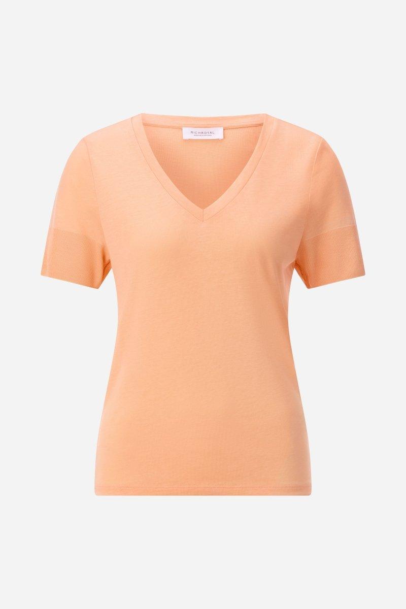 T-Shirt mit Lyocell-Rich & Royal