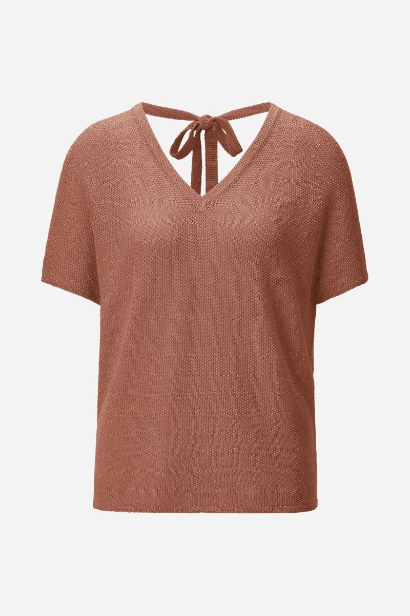 Stricktop mit V-Ausschnitt-Rich & Royal