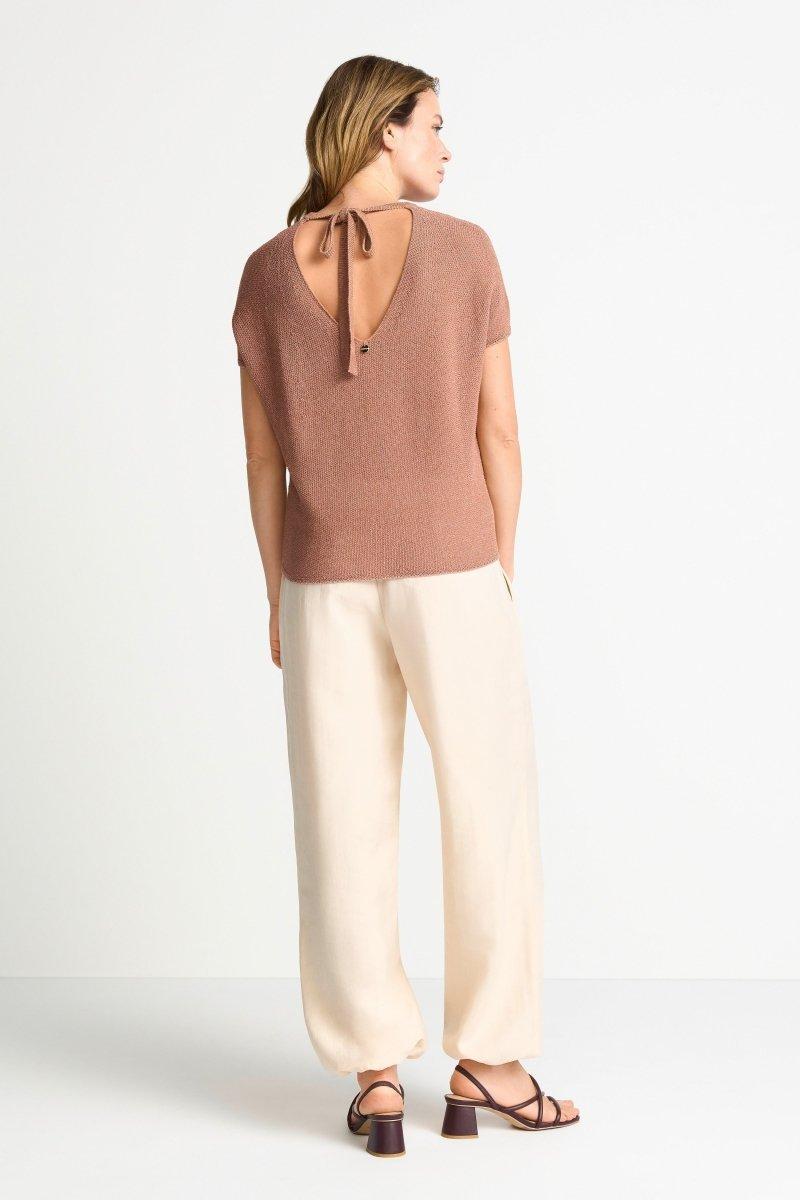 Stricktop mit V-Ausschnitt-Rich & Royal